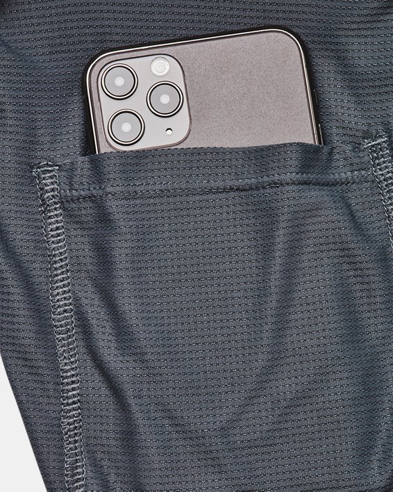 กางเกงขาสั้น UA Trek Amphib 2-in-1 สำหรับผู้ชาย, Gray, pdpMainDesktop image number 5